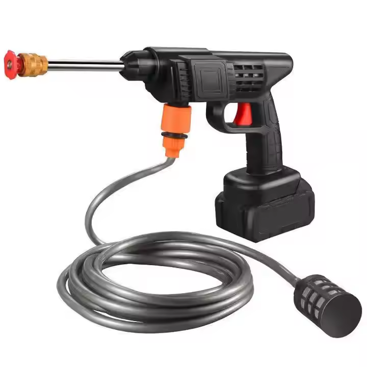 Pistolet de lavage portable Ă haute pression